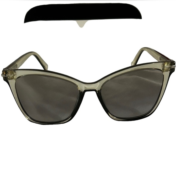 MARC JACOBS NEW IN CASE CRYSTAL BLACK MIRROR SUNGLASSES - Picture 7 of 9